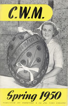 The Spring 1950 cover of Cocoa Works Magazine
